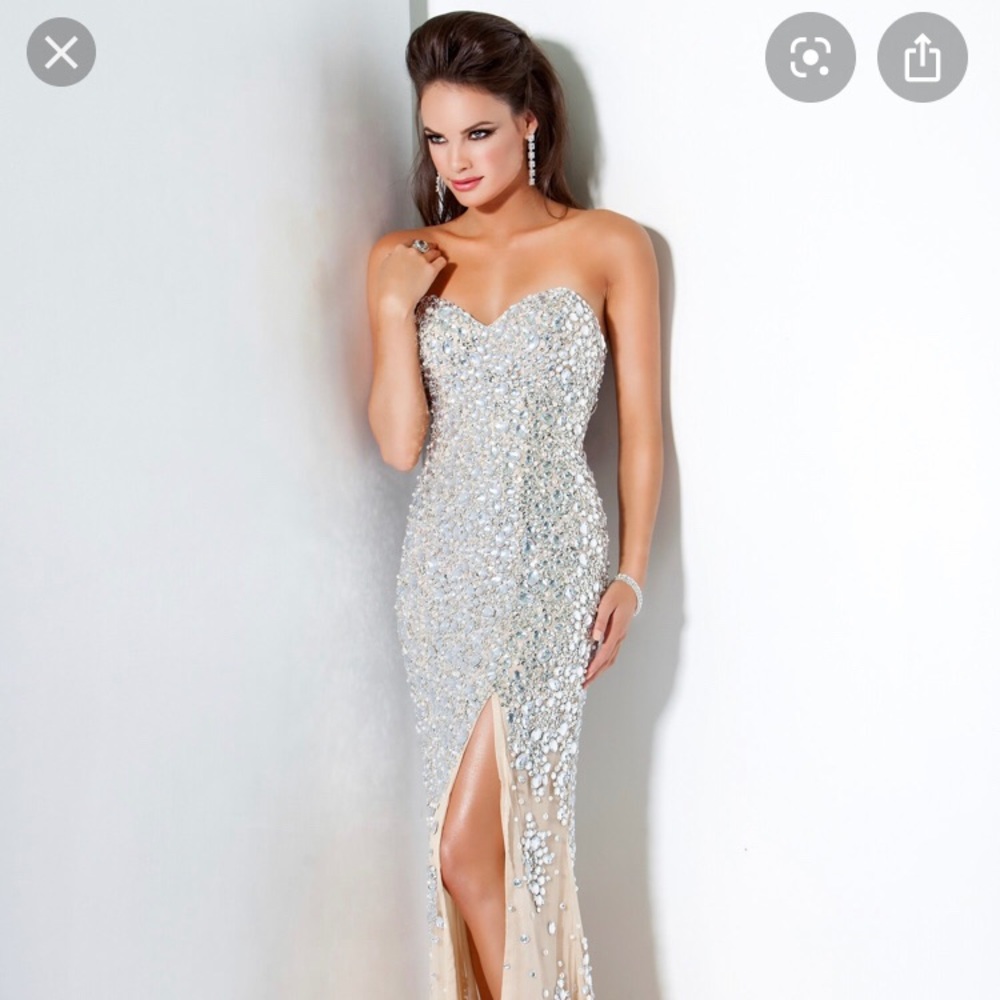Jovani size4 prom dress holiday party evening gown